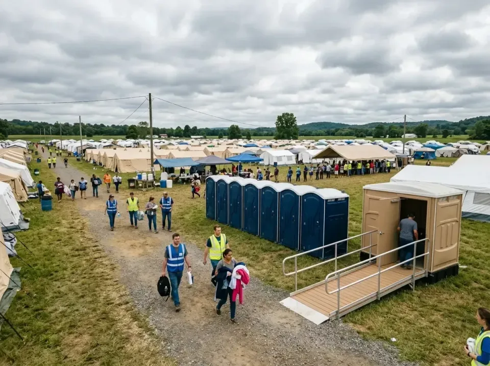 disaster-relief-camp-restrooms-010 — frequently asked questions, Dumpster & Portable Bathrooms Rental in West Wyoming, PA